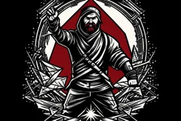 freedom fighter crypto degen anarchist rising up