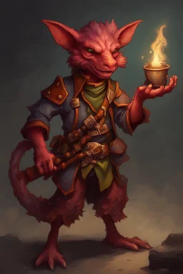 a kobold artificer from dnd