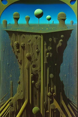 Nothingness horrible landscape emergence of consciousness swamp opens before the eyes Max Ernst