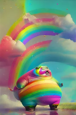 Big fat rainbow