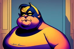 Portrait of obese Nightcrawler