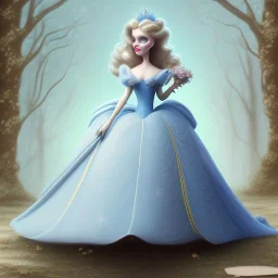 tim burton style cinderella