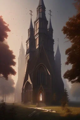 church inside, 8k resolution concept Greg Rutkowski,