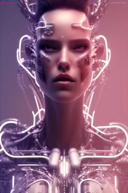 cyberpunk, head, women, portrai, open mouth, perfect skin, tron, cyborg , perfekt, real, dream, hr giger