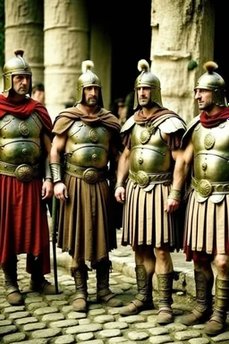 ancient roman people photo