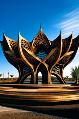 persian lotus inspired architecture modern landmark