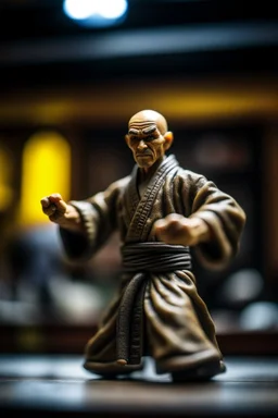 the holy posture of the stretchiest kung fu master in temple,shot on Hasselblad h6d-400c, zeiss prime lens, bokeh like f/0.8, tilt-shift lens 8k, high detail, smooth render, down-light, unreal engine, prize winning