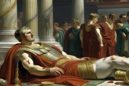 Emperor Nero poisoned his own step brother Britannicus