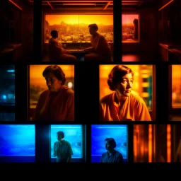 Masterpiece1:3, award-winning, highest quality, in the styles of Moebius and Jean Giraud, with a very realistic cartoony style. Subject: Comic Book Time Lapse (Masterpiece) vintage photos glued into a comic book arranged in panels of the same woman, in the top left panel the woman is a (hyperrealistic:1.7) young, slender and attractive, then, in each picture going horizontally a time lapse occurs as she grows (ugly:1.6) old, sadder, more depressed and fatter,Fujifilm XT3, Fujifilm Velvia 50