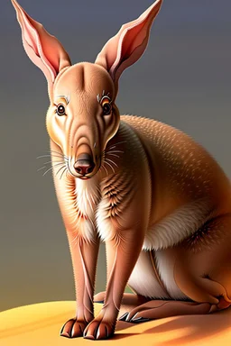 Prompt: real Aardvarks sit comfortably on the dark side of the moon