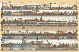 timeline illustration by Shaka Ponk of timeline illustration of timeline illustration of timeline illustration of timeline illustration of