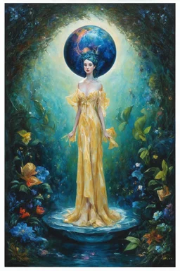 a world within, in the style of Leonora Carrington