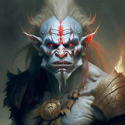 Nilius, God of War, Destruction, and Suffering, the Goblin King