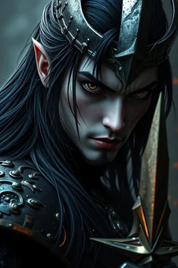 ZORRO , the legend , up close, fantasy, High details, realistic design, dark vibes, 8k, male, long black hair