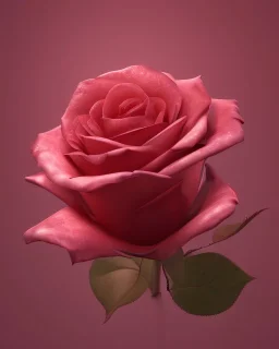 a beautiful rose with faded red color background, hyper realism, hyper details