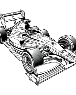 racing car coloring pages ,no bliack color