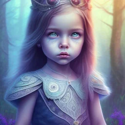 toddler, epic dark queen,tears, majestic, ominous, green wildflowers background, intricate, masterpiece, expert, insanely detailed, 4k resolution, retroanime style, cute big circular reflective eyes, cinematic smooth, intricate detail , soft smooth lighting, soft pastel colors, painted Rena