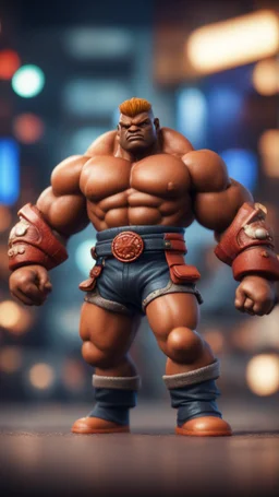 abobo from double dragon ,bokeh like f/0.8, tilt-shift lens 8k, high detail, smooth render, down-light, unreal engine, prize winning