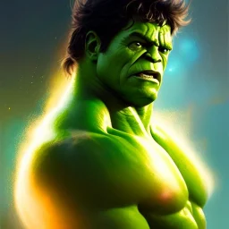 [[The Hulk]] :: [[astronaut suit]] :: [[floating in space near a galaxy]] :: head and shoulders portrait, 8k resolution concept art portrait by Greg Rutkowski, Artgerm, WLOP, Alphonse Mucha, dynamic lighting, hyperdetailed, intricately detailed, Splash art, trending on Artstation, triadic colors, Unreal Engine 5, volumetric lighting