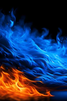 background highlight fire blue story