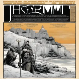 [Original Art by Howard Chaykin] Hosea 1:6-9 (Lo-Ruhamah: "Not Loved," Lo-Ammi: "Not My People") Jeremiah 20:3 (Pashhur → "Terror on Every Side") These verses depict a god who withholds love and belonging, casting out those who do not conform. Jeremiah 20:3 "The next day, when Pashhur released him from the stocks, Jeremiah said to him, 'The Lord’s name for you is not Pashhur, but Terror on Every Side.'" Hosea 1:6-9 "Gomer conceived again and gave birth to a daughter. Then the Lord said to Hose