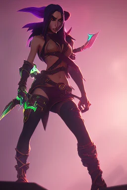 Akali from league of legends