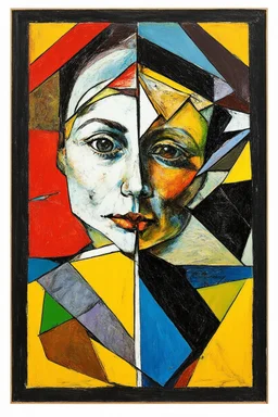 assume formlessness; Analytic Cubism; Georges Braque; neo-surrealistic optical art