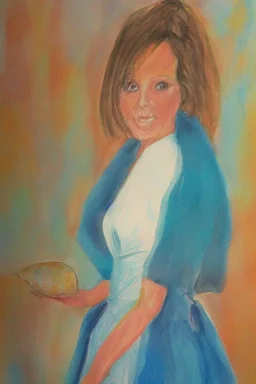 Portrait lady, full body shot, full-color medium shot CoconutGirl