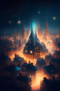 build a beautiful and big town full of lights and life. It needs to be strong and well protected