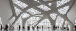 The ceiling of the Modern Modern Natural Light Museum