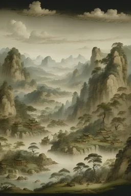 retrato de un paisaje estilo vang goht