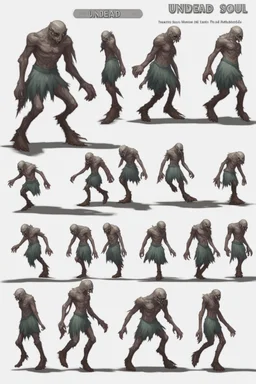 undead soul sprite for pixel game in the medieval style side view, all position, run jump, crouch. hyper-detailed. trending on artstation. --ar 9:16