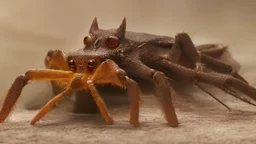 a national geographic style photograph of a bat lizard spider hybrid 4 wings and 4 legs