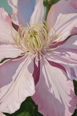 Clematis Flower; Georgia O'Keefe