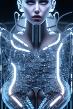 cyberpunk, black latex body, women, body portrai, open mouth, perfect skin, tron, cyborg , perfekt, real, dream, hr giger