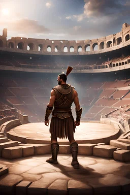 Gladiatore (sfondo arena)