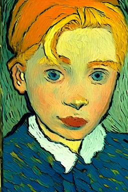Portrait of a girl by Van Gogh