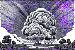 Didn't you ever wonder how every silver lining has a cloud?, surrealist art.