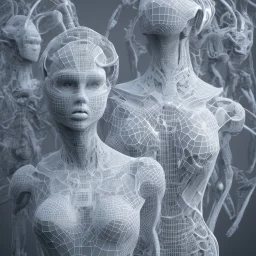 3D printers, use of AI, , artificial intelligence, black and white, fashion