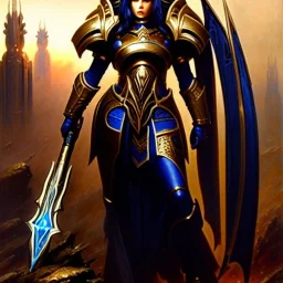 portrait 'High Templar Protoss Unit-Starcraft' ancient metal armor ,painting by gaston bussiere, greg rutkowski, yoji shinkawa, yoshitaka amano, tsutomu nihei, donato giancola, tim hildebrandt, oil on canvas, cinematic composition, extreme detail,fit full head inside picture,16k