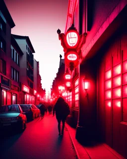 red light district