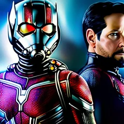 Ultra detailed fullbody Portrait in oil on canvas of Ant-Man and the Wasp ,intense stare,extremely detailed digital painting, extremely detailed face,crystal clear Big eyes, mystical colors ,perfectly centered image, perfect composition, rim light, beautiful lighting,masterpiece,8k, stunning scene, raytracing, anatomically correct, in the style of robert e howard and Ken Kelley and Ohrai Noriyoshi and Simon Bisley and tomzj1