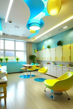 pediatric clinic decorating