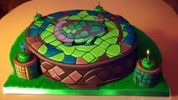 🐢draw an 23 university birthday cake templatefor the new Teenage Mutant Ninja Turtles