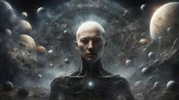 matrix universe, space, planets, god creation, few races of aliens on the earth