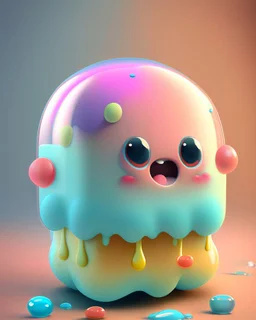 Jellybo is a cute little 3D