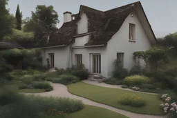 House with a garden