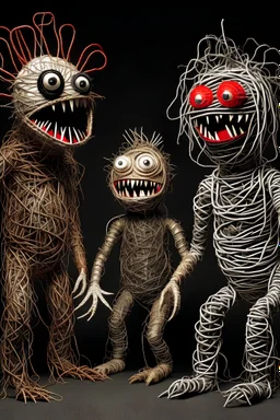 fraid wire monsters