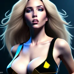 Epic fullbody Portrait of adult Black Canary beatiful booty busty estilo Jean Auguste Dominique Ingres 4k