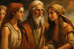 Ragolin and two women from the days of Noah